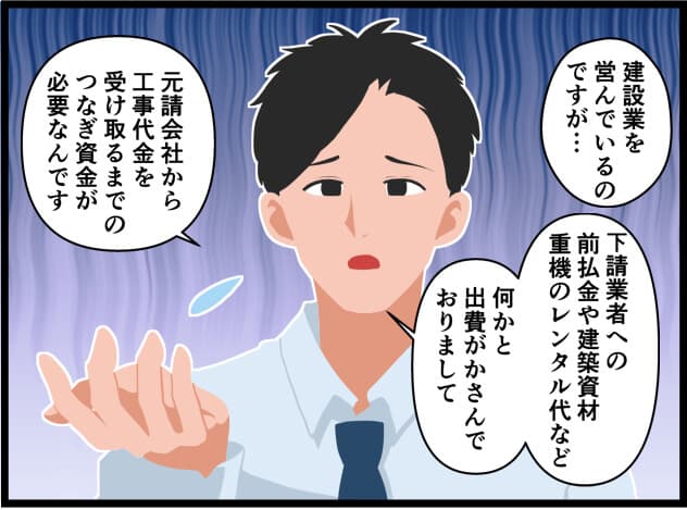 悩む経営者をイメージした4コマ漫画02