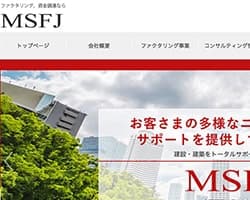 MSFJ株式会社のスクリーンショット画像
